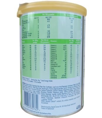 Thành phần dinh dưỡng boost Glucose